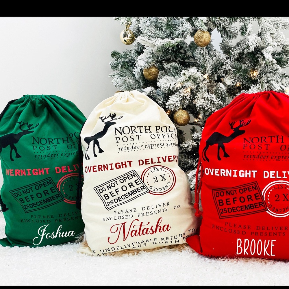 JUMBO SANTA SACKS - Lot of 13